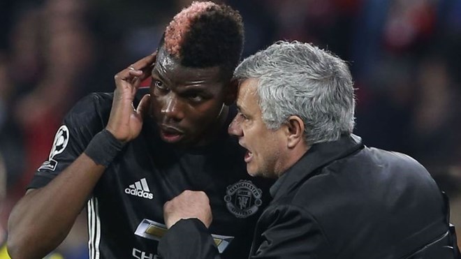 Mourinho đã quá ngán ngẩm với Paul Pogba. (Nguồn: skysports)