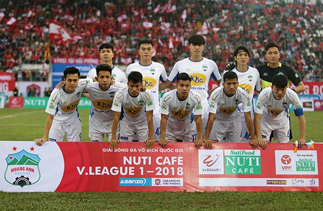 Đội Hoàng Anh Gia Lai. (Nguồn: vnleague.com)