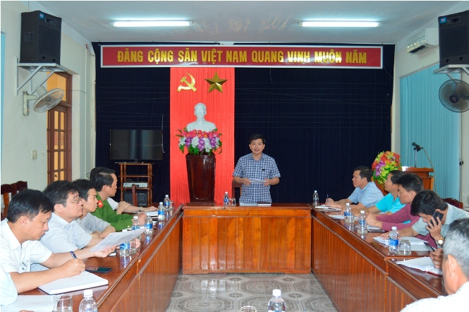Ban tổ chức Tour I giải bóng chuyền bãi biển toàn quốc năm 2018 tổ chức buổi họp hoàn tất mọi công việc chuẩn bị cho giải