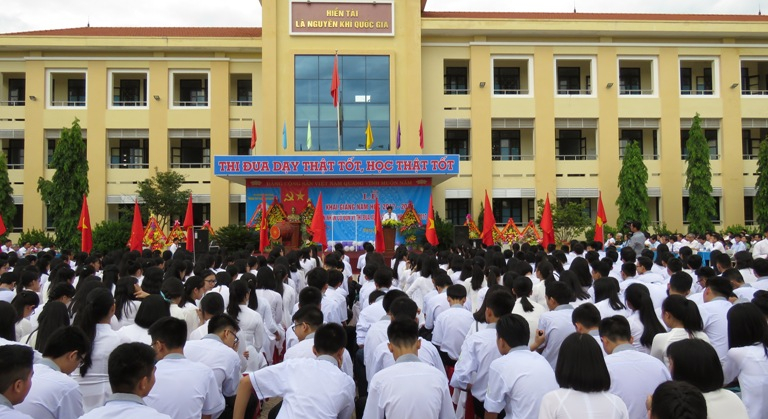 Kỳ thi tuyển sinh vào lớp 10 Trường THPT chuyên Võ Nguyên Giáp năm học 2018-2019 sẽ diễn ra trong hai ngày 4 và 5-6-2018.