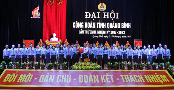 Ban Chấp hành LĐLĐ tỉnh nhiệm kỳ 2018-2023