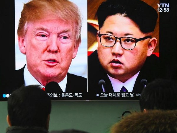 Sự kiện Tổng thống Mỹ Donald Trump gặp Nhà lãnh đạo Triều Tiên Kim Jong-un đang ngày càng nóng. (Nguồn: AFP)