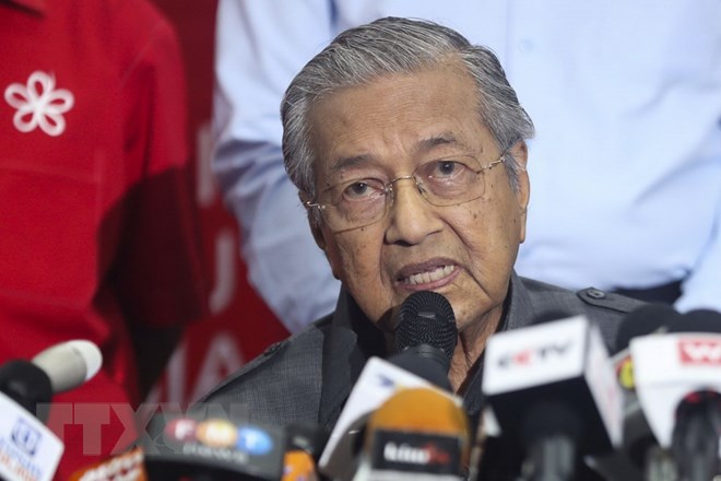 Tân Thủ tướng Malaysia Mahathir Mohamad. (Nguồn: EPA-EFE/TTXVN)