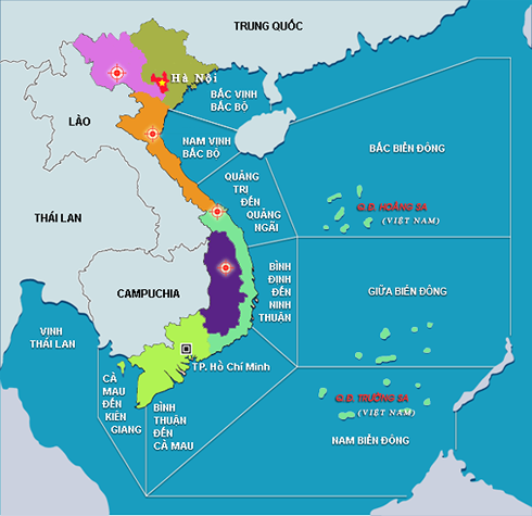 Bản đồ dự báo thời tiết ngày 21-8.