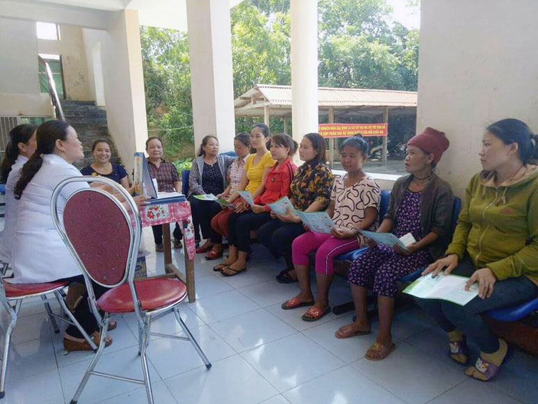 Tuyên truyền, vận động và cung cấp dịch vụ chăm sóc SKSS - KHHGĐ đến người dân một cách hiệu quả nhất.