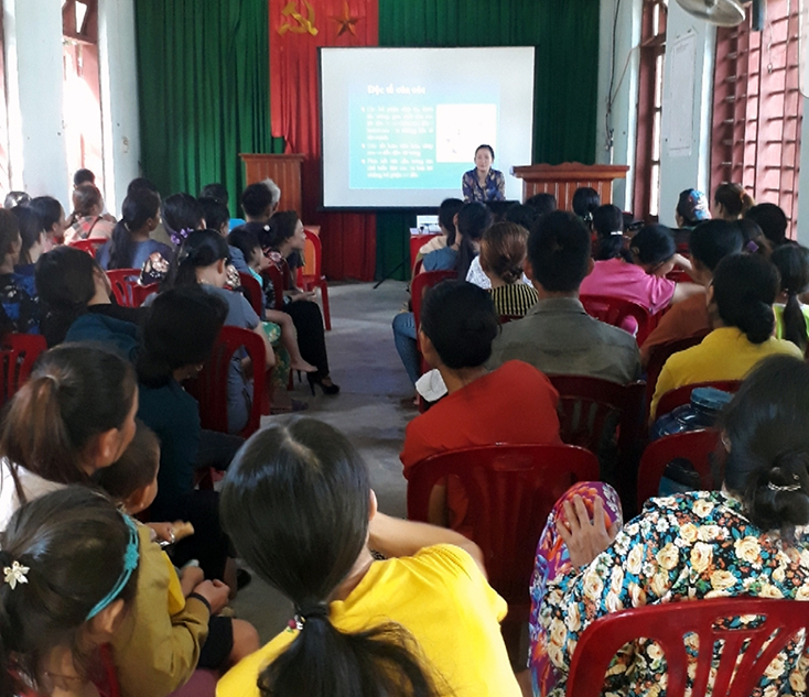 Chi cục VSATTP tập huấn nghiệp vụ cho đội ngũ cán bộ làm công tác quản lý về ATTP các xã, phường, thị trấn. 