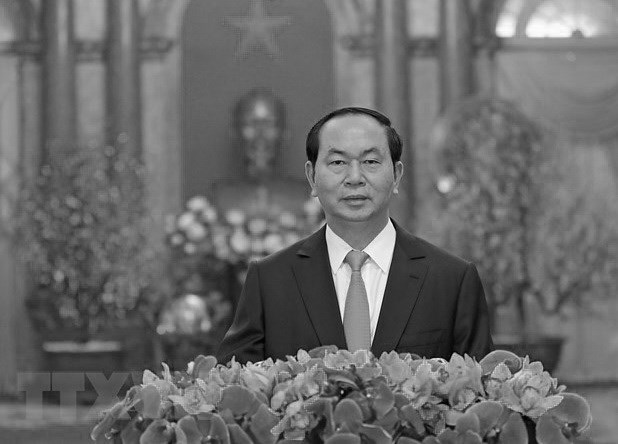 Chủ tịch nước Trần Đại Quang. (Nguồn: TTXVN)