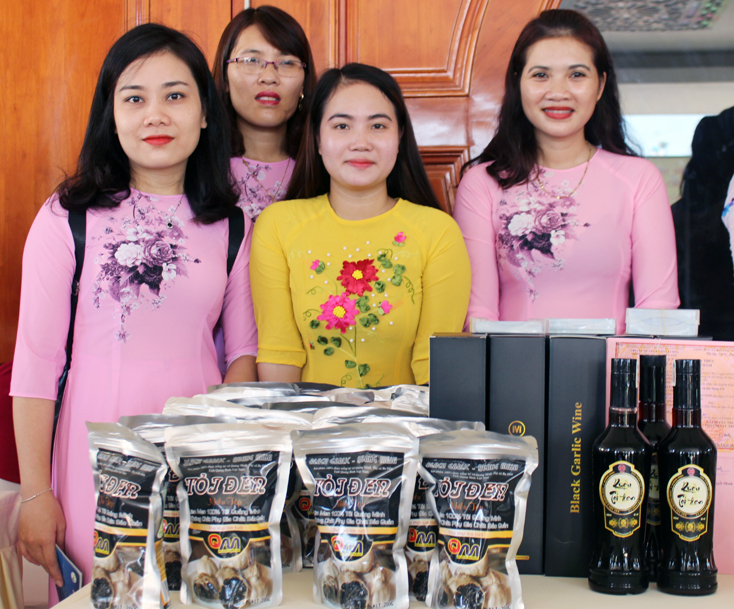 Các sản phẩm từ tỏi Ba Đồn.