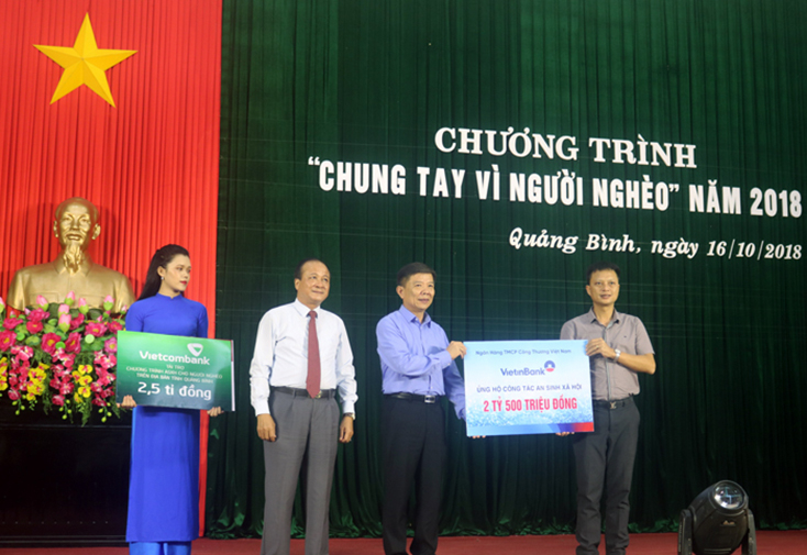 Hưởng ứng lời kêu gọi của Uỷ ban MTTQVN tỉnh, đã có nhiều cơ quan, đơn vị, tổ chức, nhà hảo tâm và các đại biểu đã ủng hộ tiền mặt và đăng ký ủng hộ với tổng số tiền trên 21,67 tỷ đồng.