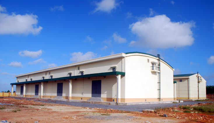 Các điểm kho thuộc Chi cục Dự trữ Nhà nước Đồng Hới ngày càng được hiện đại hóa.