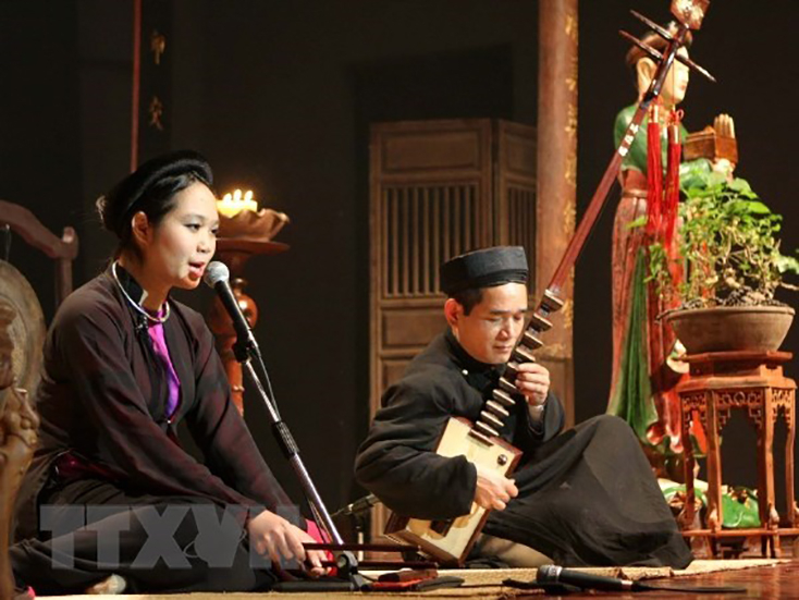 Liên hoan ca trù toàn quốc 2018 diễn ra từ ngày 1 đến 5-11 tại Hà Tĩnh. (Ảnh minh họa: TTXVN)
