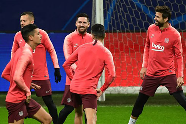  Messi trở lại, Barca tự tin hướng về chiến thắng trước Inter Milan (Ảnh: Getty).