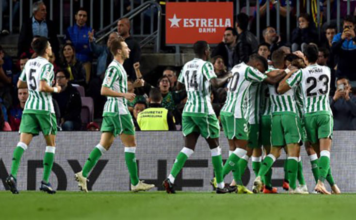  Betis tạo cú sốc lớn nhất ở vòng 12 La Liga (Ảnh: Getty).