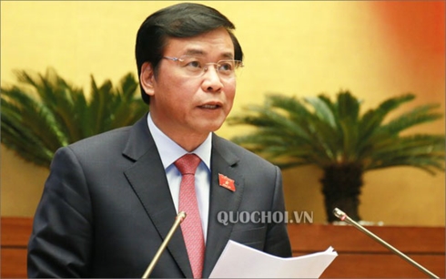 Ủy viên Ủy ban Thường vụ Quốc hội, Tổng Thư ký Quốc hội, Chủ nhiệm Văn phòng Quốc hội Nguyễn Hạnh Phúc (ảnh: quochoi.vn)