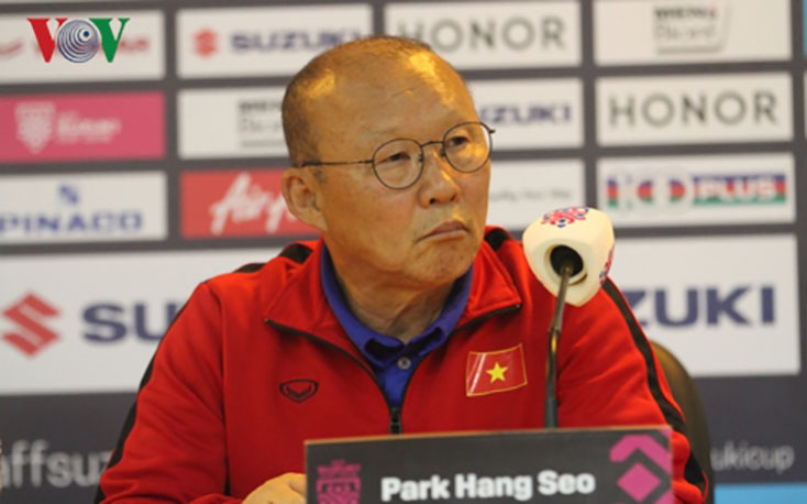 HLV Park Hang Seo hy vọng sẽ không làm người hâm mộ thất vọng.