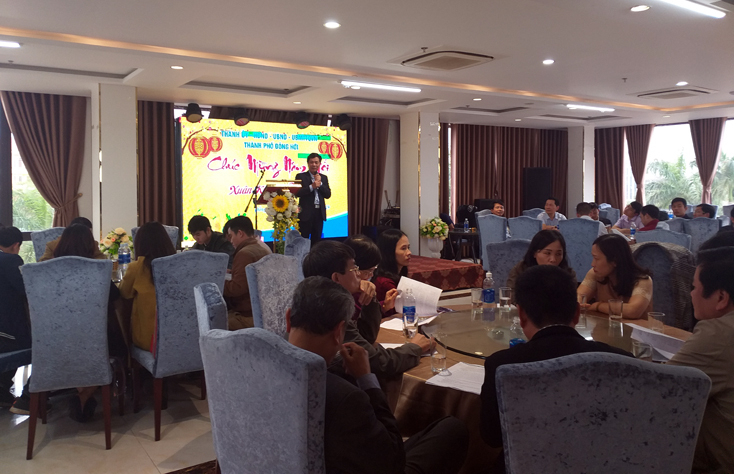 TP. Đồng Hới gặp mặt các cơ quan thông tấn báo chí nhân dịp đầu xuân Kỷ Hợi 2019
