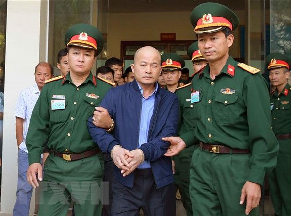 Bị cáo Đinh Ngọc Hệ. (Ảnh: TTXVN)