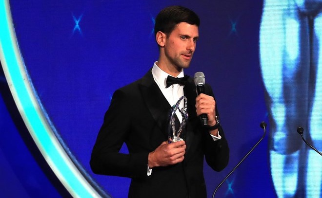 Tay vợt người Serbia Novak Djokovic. (Nguồn: twitter.com/DjokerNole)