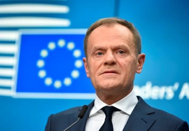 Chủ tịch Hội đồng châu Âu Donald Tusk. (Nguồn: Getty Images)