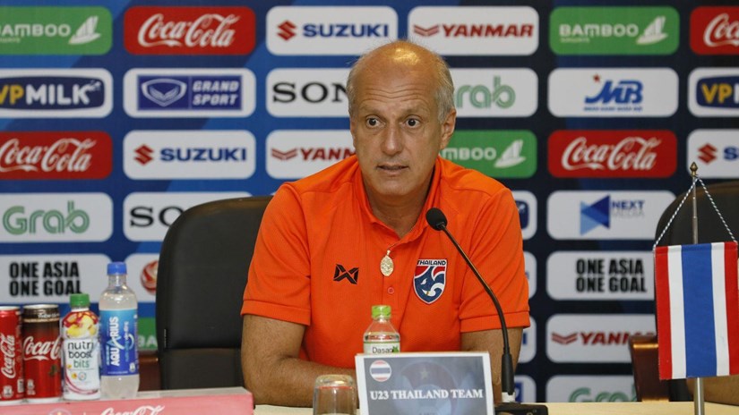   Huấn luyện viên Alexandre Gama của U23 Thái Lan. (Nguồn: VFF)
