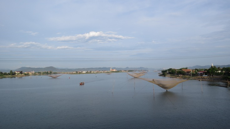Một góc sông Gianh.