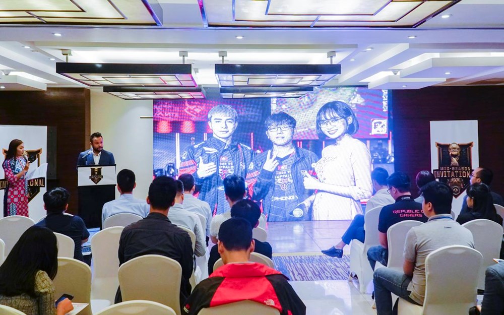 Giải đấu Mid-SeaSon Invitational (MSI) chính thức khởi tranh tại Hà Nội. (Ảnh: Minh Hiếu/Vietnam+)