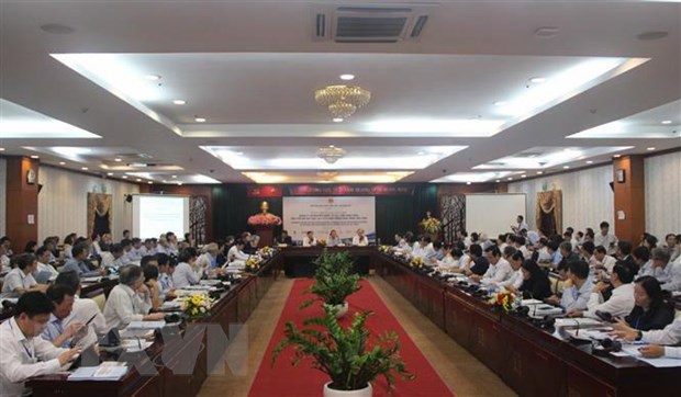 Cap bach giai quyet sat lo, sut lun dat va xam nhap man vung DBSCL hinh anh 3Quang cảnh diễn đàn. (Ảnh: Xuân Dự/TTXVN)