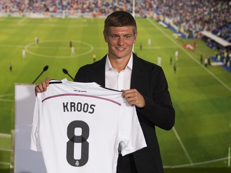   Toni đã ở một đẳng cấp khác khi thi đấu cho Real Madrid.