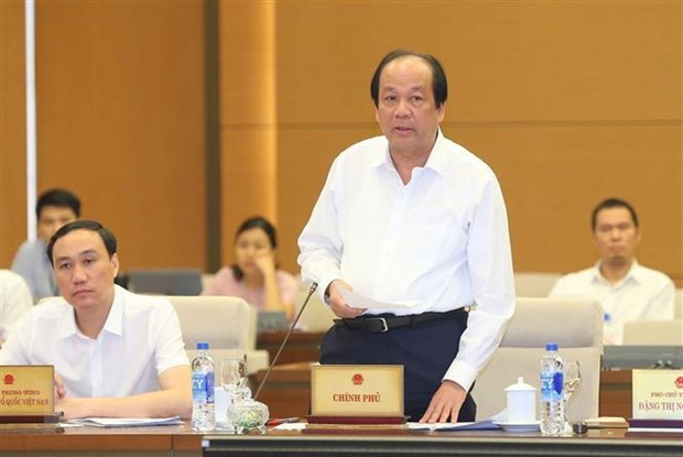 Ky hop thu 8 Quoc hoi khoa XIV du kien khai mac ngay 21/10 hinh anh 3Bộ trưởng, Chủ nhiệm Văn phòng Chính phủ Mai Tiến Dũng phát biểu. (Ảnh: Doãn Tấn/TTXVN)