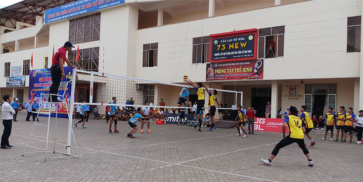 Các trận đấu tại giải bóng chuyền CNVCLĐ năm 2019