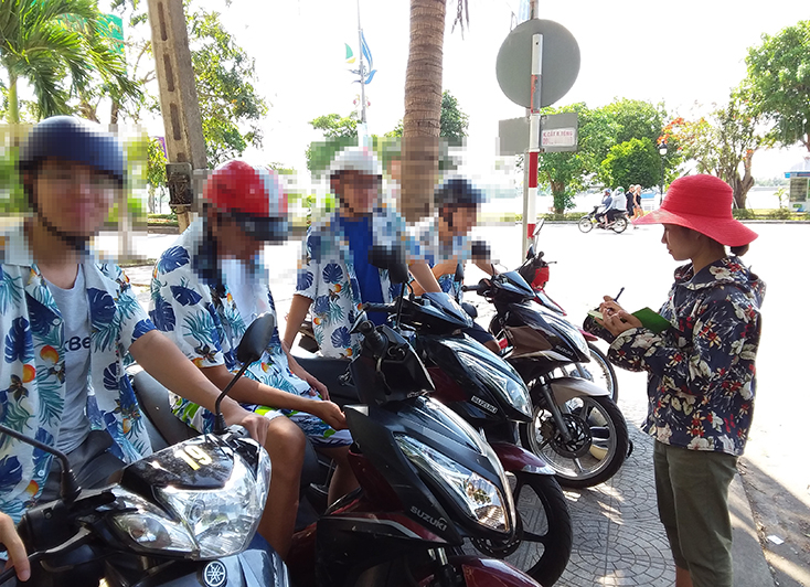 Nhiều cơ sở cho thuê xe máy trên địa bàn luôn thường trực nguy cơ bị lừa đảo vì chưa có giải pháp hữu hiệu ràng buộc. 