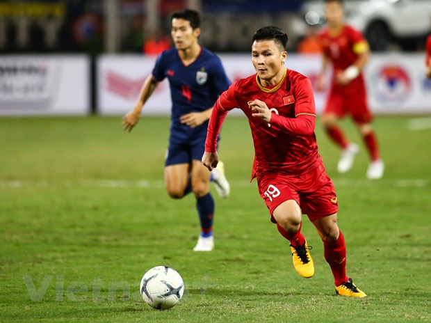 Tiền vệ chủ chốt Quang Hải trở lại U22 Việt Nam tham dự SEA Games 30 với mục tiêu giành Huy chương vàng. (Ảnh: Nguyên An/Vietnam+)