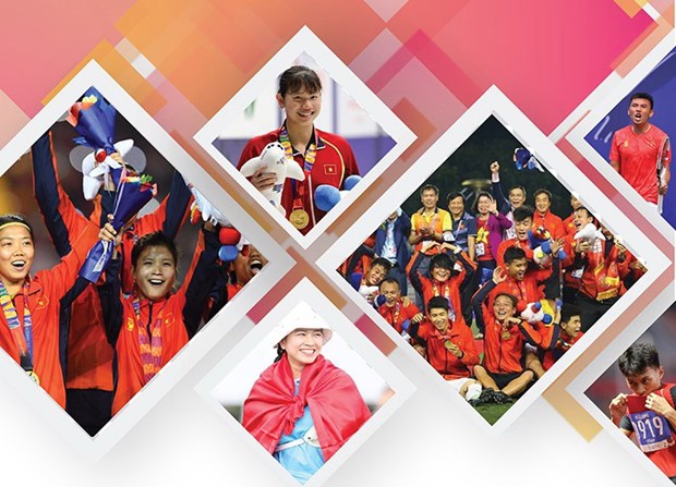 Những gương mặt 'vàng' tại SEA Games 30. (Nguồn: TTXVN)
