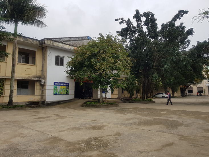 Bệnh viện đa khoa huyện Tuyên Hóa, nơi xảy ra vụ việc