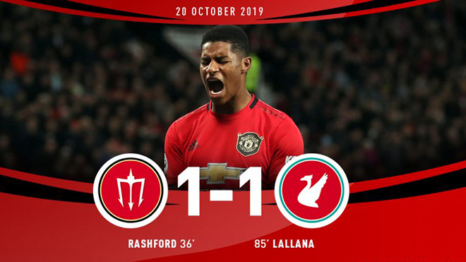  MU là đội duy nhất khiến Liverpool mất điểm ở giải Ngoại hạng mùa giải này.
