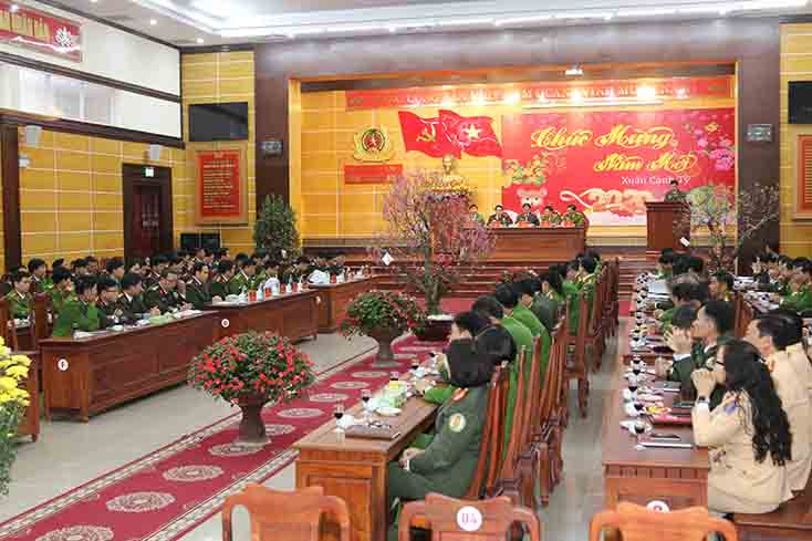Công an tỉnh giao ban đánh giá Công tác đảm bảo ANTT dịp Tết Nguyên đán Canh Tý 2020