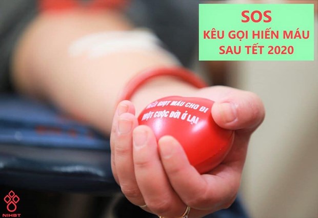 Nhiều bệnh viện kêu gọi người dân tham gia hiến máu nhân đạo.