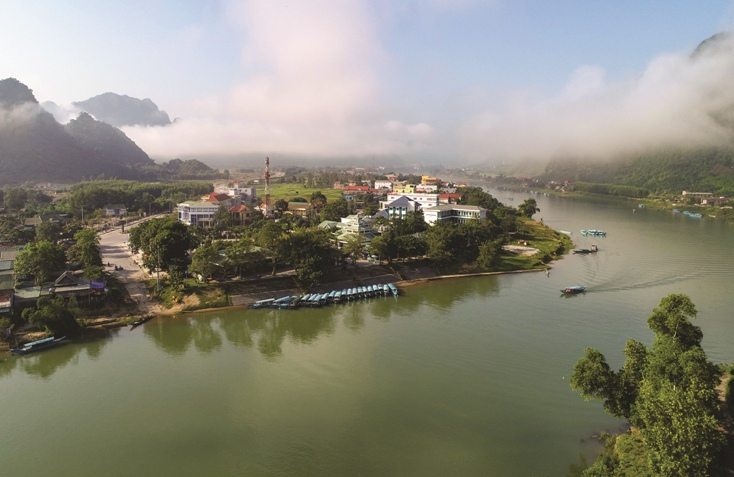 Một thoáng Phong Nha. Ảnh: Đức Thành
