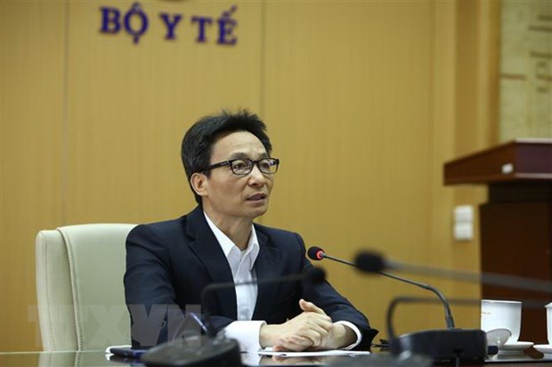 Phó Thủ tướng Vũ Đức Đam, Trưởng Ban chỉ đạo phát biểu. (Ảnh: Minh Quyết/TTXVN)
