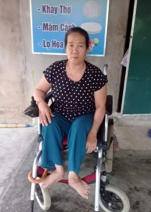 Chị Cao Thị Mến, người phụ nữ giàu nghị lực.