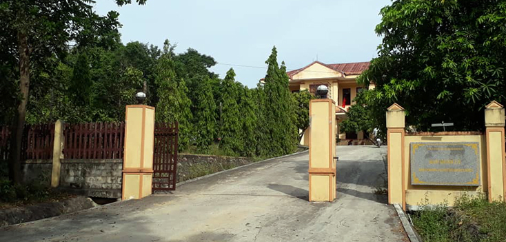 Ban Quản lý rừng phòng hộ huyện Quảng Ninh nơi xảy ra vụ việc. Ảnh: H.M
