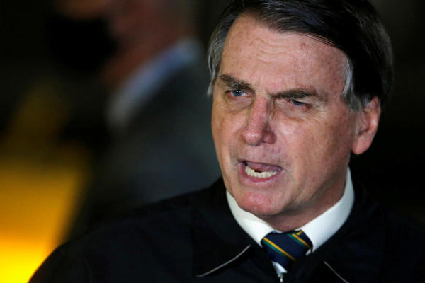 Tổng thống Brazil Jair Bolsonara. Ảnh: AFP