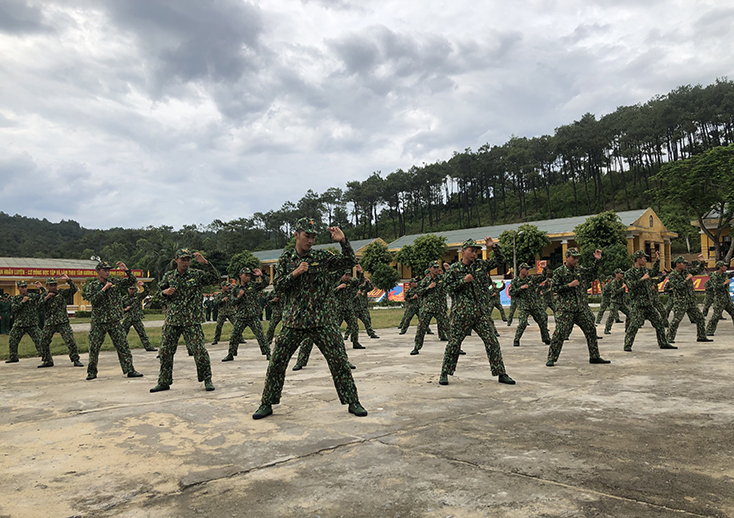 Những bài võ thể dục sau 3 tháng huấn luyện 