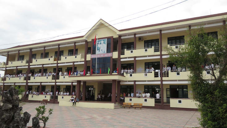 Năm học 2020-2021, các trường THPT trên địa bàn Quảng Bình tuyển sinh lớp 10 theo phương thức xét tuyển.
