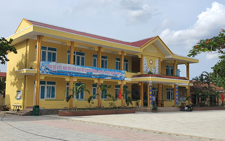 Gói thầu Cải tạo, sửa chữa phòng học Trường tiểu học Sơn Thủy đến ngày 4-9-2020 nhà thầu đã thi công xong và được đưa vào sử dụng cho năm học mới. 