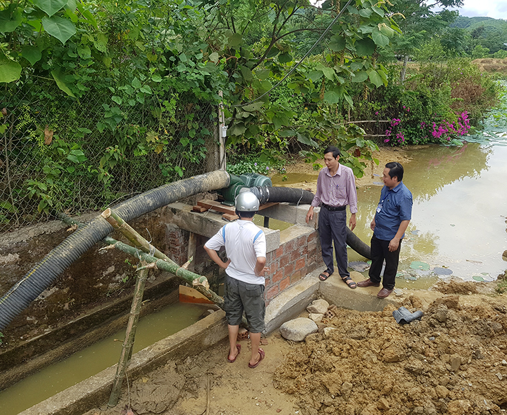Hệ thống kênh mương thủy lợi được các địa phương chú trọng xây dựng, góp phần thúc đẩy phát triển sản xuất nông nghiệp.