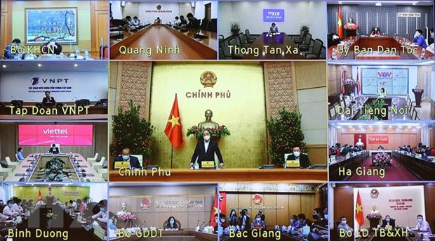 Thủ tướng Nguyễn Xuân Phúc phát biểu. (Ảnh: Thống Nhất/TTXVN)