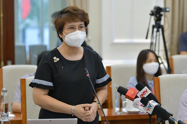  Bà Nguyễn Thu Thủy, Vụ trưởng Vụ Giáo dục Đại học, Bộ Giáo dục và Đào tạo. (Ảnh: PV)