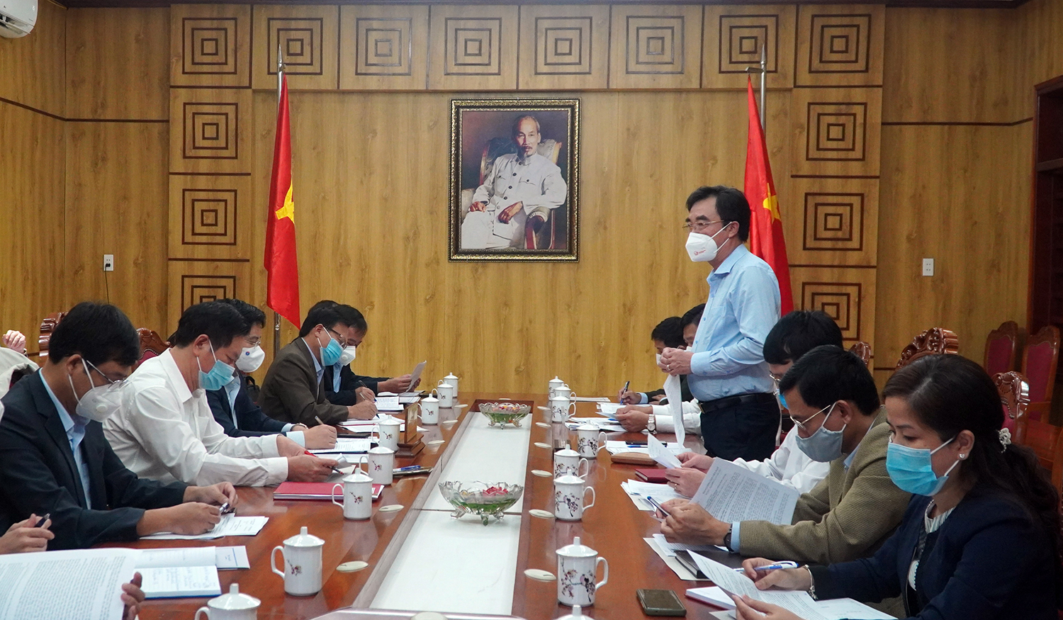 Toàn cảnh buổi làm việc