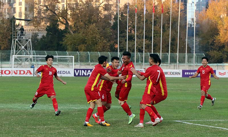 Đội tuyển U23 Việt Nam còn nhiều việc phải làm nếu muốn có thành tích tốt tại SEA Games và VCK U23 châu Á năm 2022. Ảnh: VFF